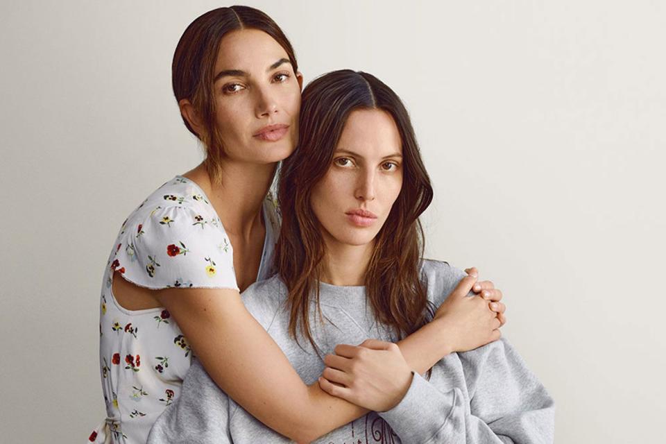 <p>gap</p> Lily and Ruby Aldridge star in the new Gap x Dôen campaign modeling the new collaboration.
