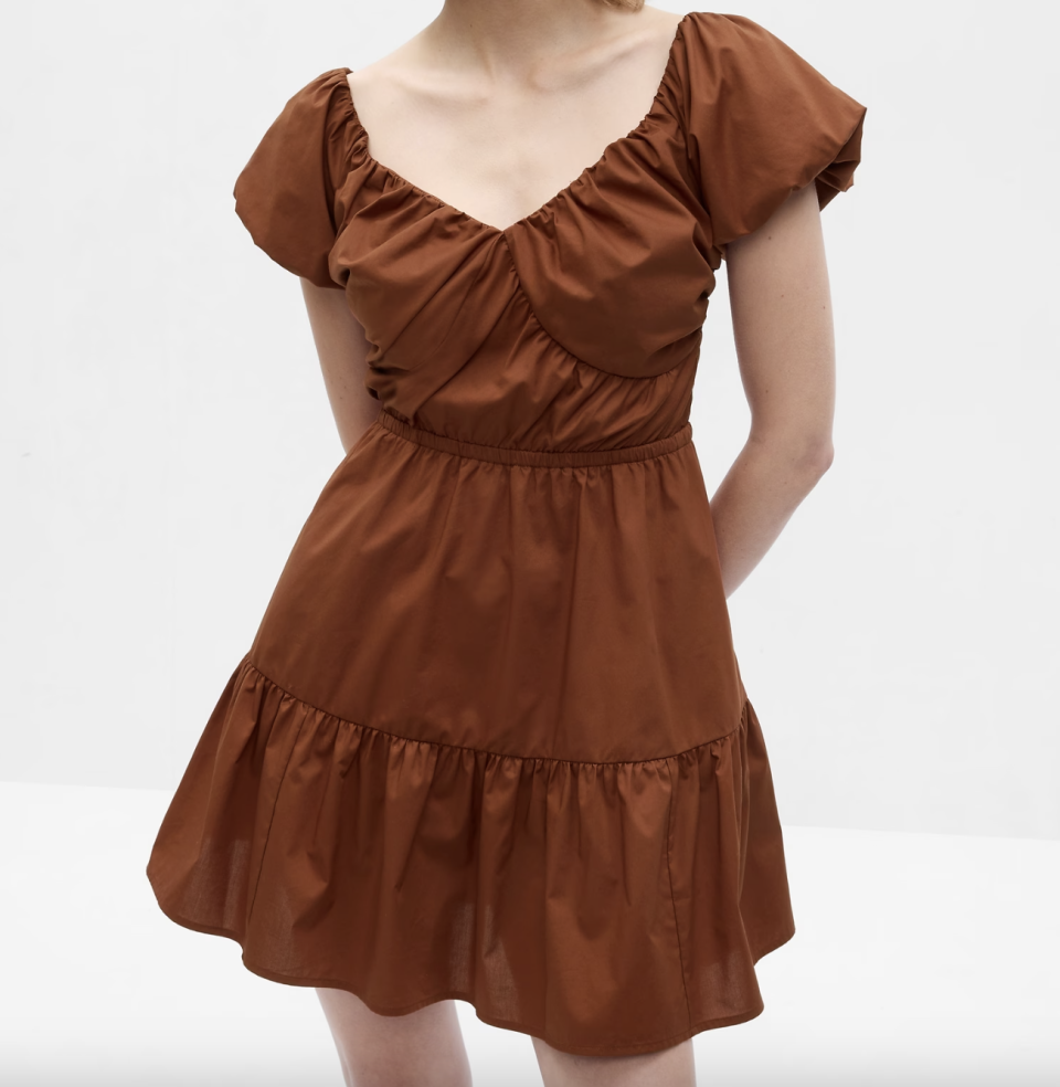 Corset Tiered Mini Dress (Photo via Gap)