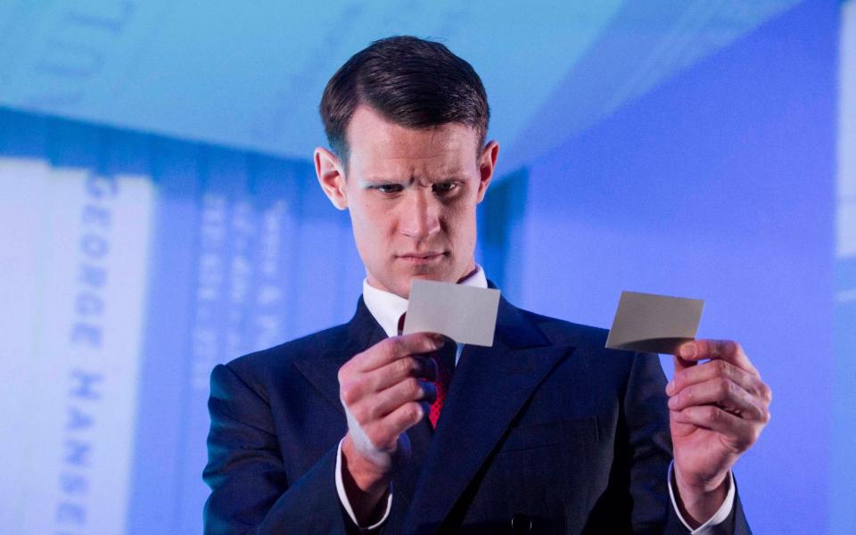 Matt Smith played Bateman in the 2013 stage adaptation at London's Almeida Theatre - Alastair Muir