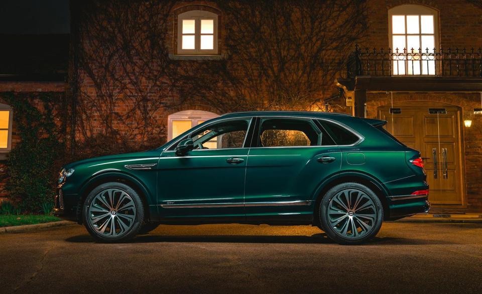 <p> Just because you have north of $200,000 to spend on a Bentley doesn't mean you want to spend even more of your hard-earned dough at the gas station. The gasoline-electric Bentley Bentayga plug-in hybrid allows owners of this big SUV to enjoy the cossetting qualities that define the British ultraluxury brand, while also affording up to an estimated 27 miles of battery-powered driving range. Opt for the entry-level plug-in Bentayga and you're looking at a stately SUV capable of producing a peak of 443 horsepower. Not enough power for you? Then the pricier plug-in Bentayga Azure or S trims' 455 horsepower may be more to your liking.</p><ul><li>Base price: $200,025 </li><li>Estimated electric driving range: 27 miles<br><br><a class="link " href="https://www.caranddriver.com/bentley/bentayga/" rel="nofollow noopener" target="_blank" data-ylk="slk:MORE ABOUT THE BENTLEY BENTAYGA HYBRID;elm:context_link;itc:0;sec:content-canvas">MORE ABOUT THE BENTLEY BENTAYGA HYBRID</a> <br></li></ul>