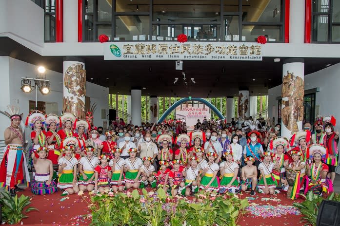 慶祝原民日　宜蘭縣原住民族多功能會館落成啟用