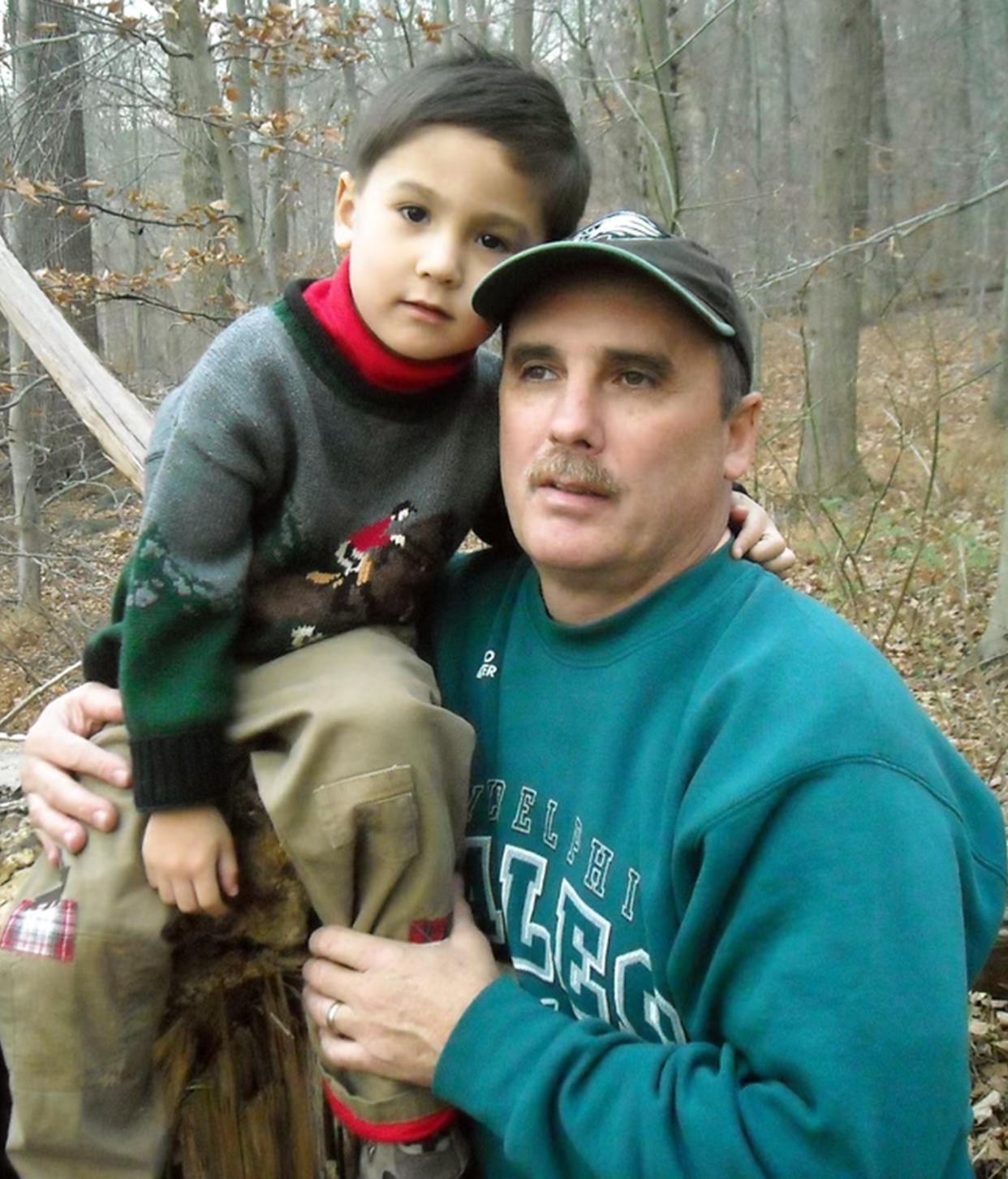 Dan and Cody Newton bonded by going to Phillies games together, but they also enjoyed fishing. (Courtesy Cody Newton)