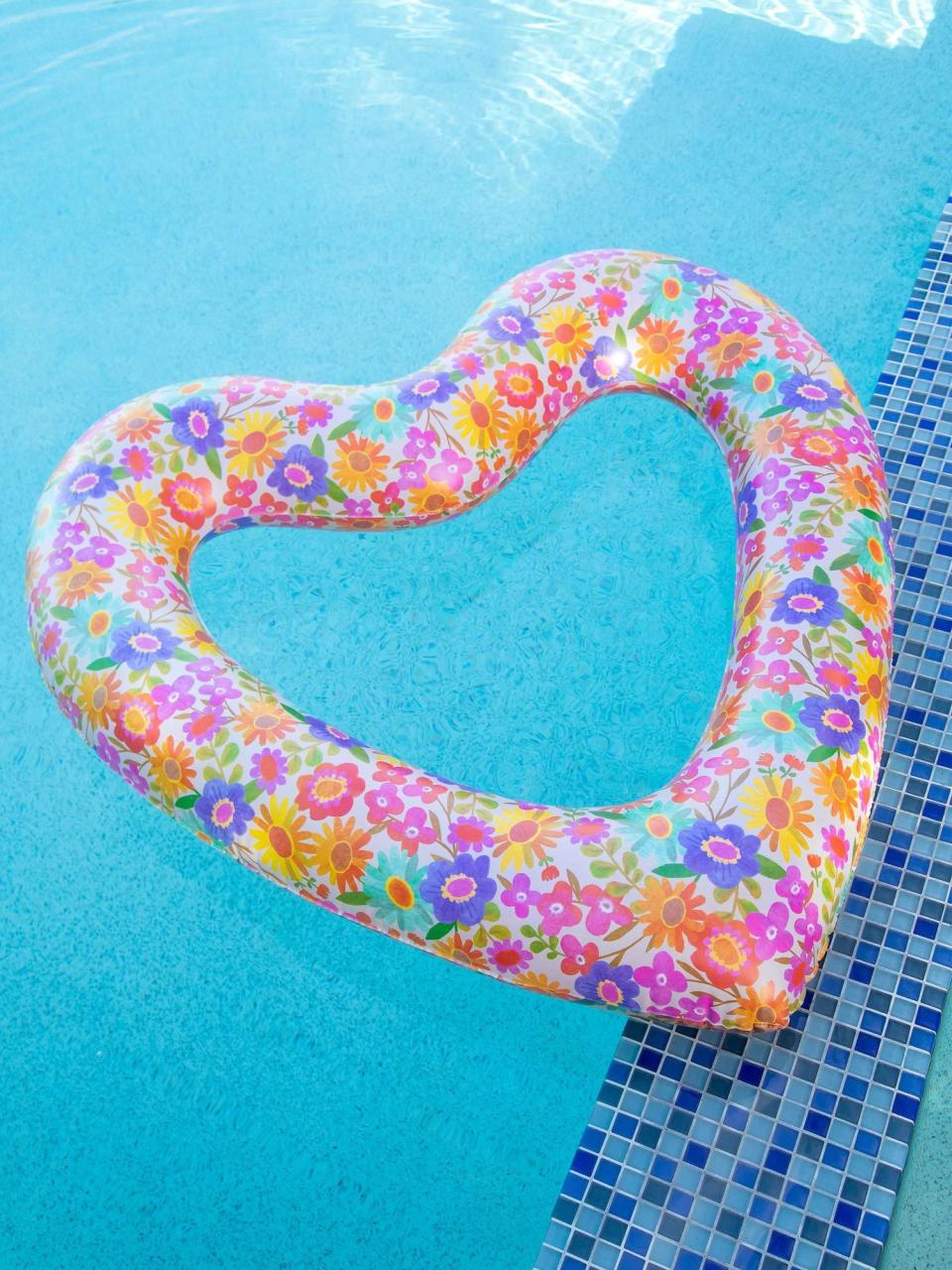 Heart-Shaped Pool Float