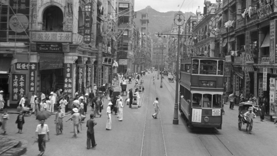1940年代香港德輔道中