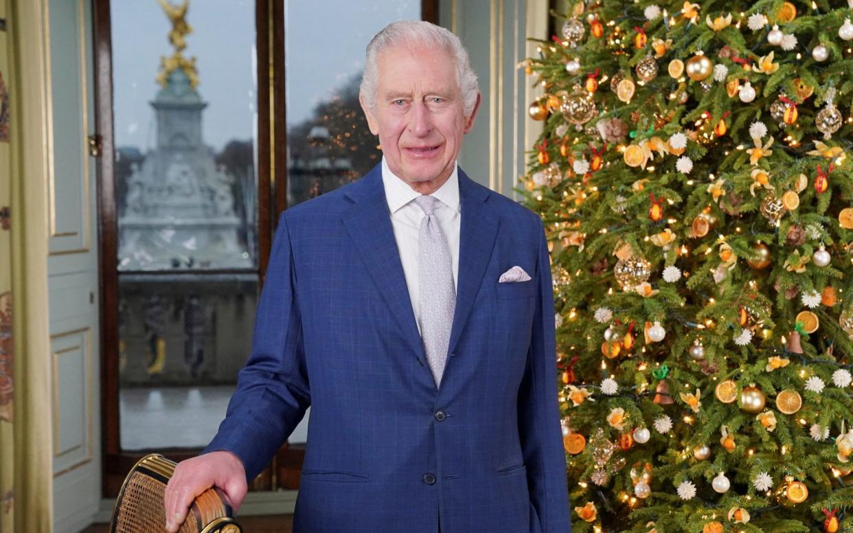 King Charles spoke of the 'universal' values of Christians, Jews and Muslims in his festive speech