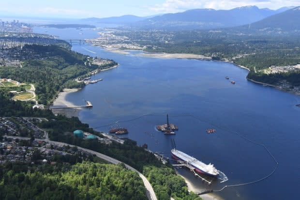Trans Mountain's marine terminal is located in Burnaby, B.C.