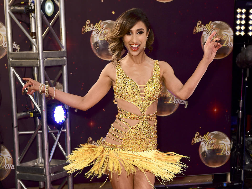 Anita Rani at the launch of Strictly Come Dancing 2015 in Hertfordshire. PRESS ASSOCIATION Photo. Picture date: Tuesday 1st September, 2015. Photo credit should read: Ian West/PA Wire 