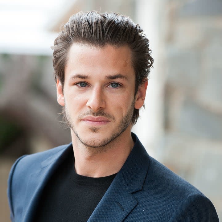 Closeup of Gaspard Ulliel