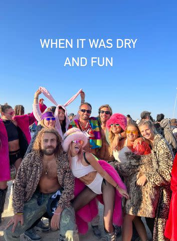 <p>Pauline Ducruet/ Instagram</p> Pauline Ducruet posted a photo on her Instagram Story of some fun at the Burning Man festival in Nevada before the event ended early.