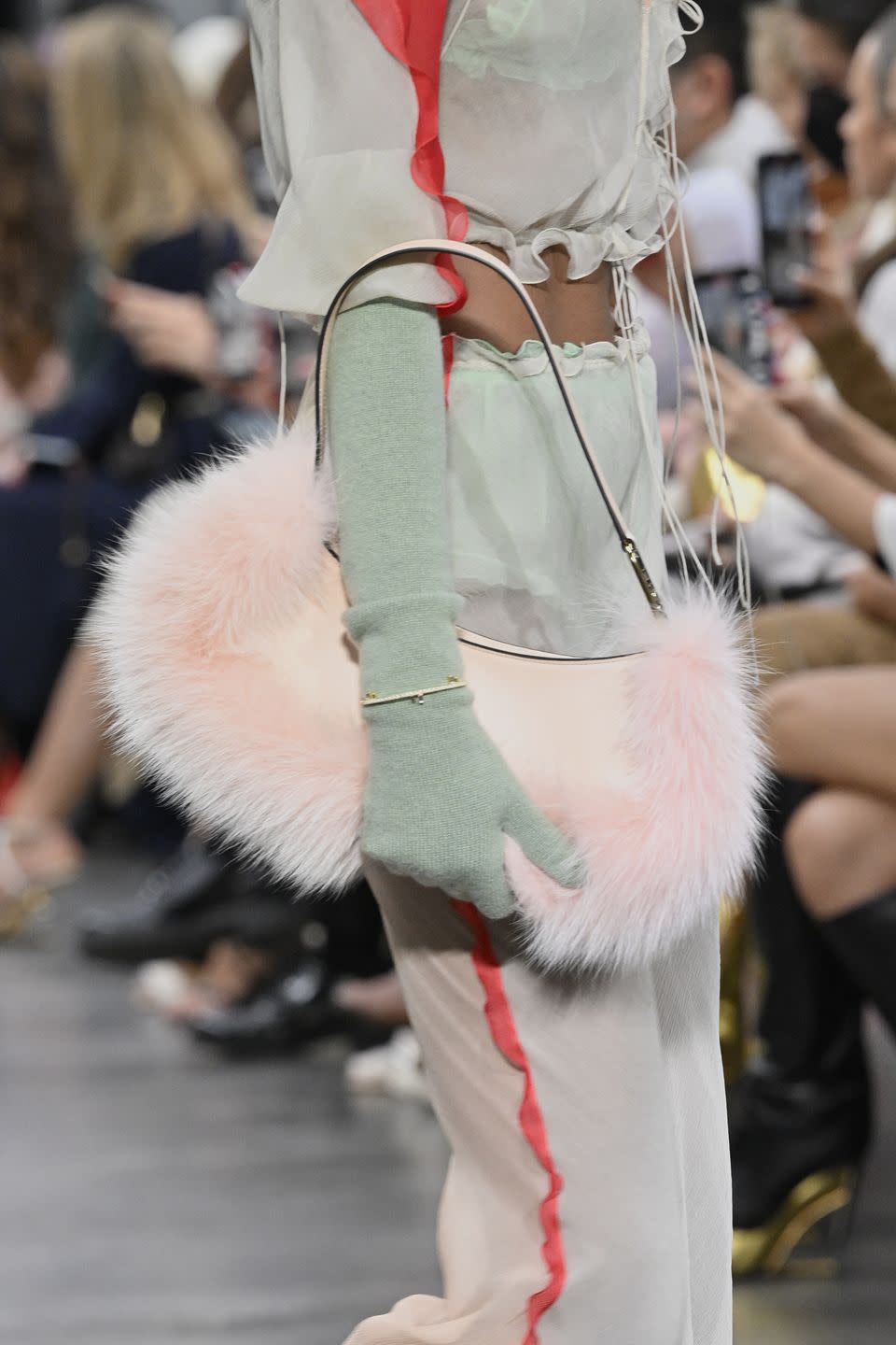 <p>It does not get cozier than a faux-fur bag trend. These styles are perfect for those frigid winter days. Who says a handbag can't keep you warm?<br><em><br>Fendi </em></p>
