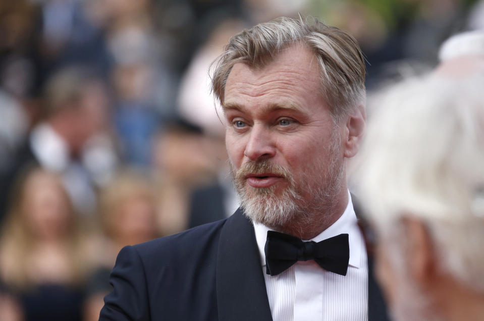 71st Cannes Film Festival - Screening of the new print of the film "2001: A Space Odyssey" presented as part of Cinema Classic - Red Carpet Arrivals - Cannes, France, May 13, 2018 - Director Christopher Nolan poses. REUTERS/Stephane Mahe