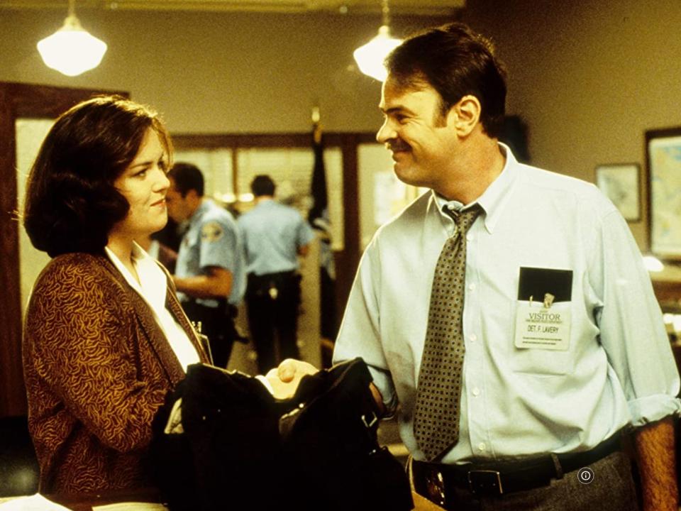 Rosie O'Donnell and Dan Akroyd in "Exit to Eden"