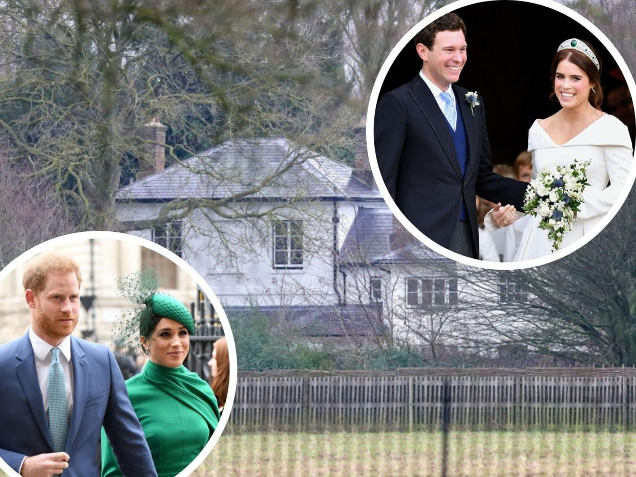 frogmore cottage princess eugenie meghan markle prince harry