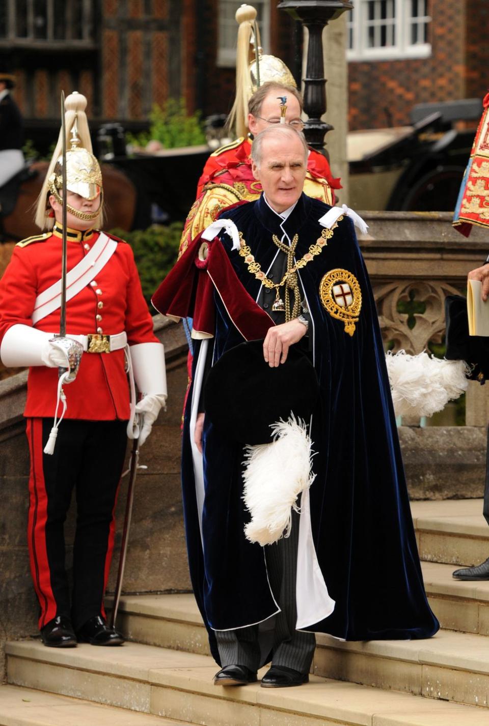 the order of the garter service