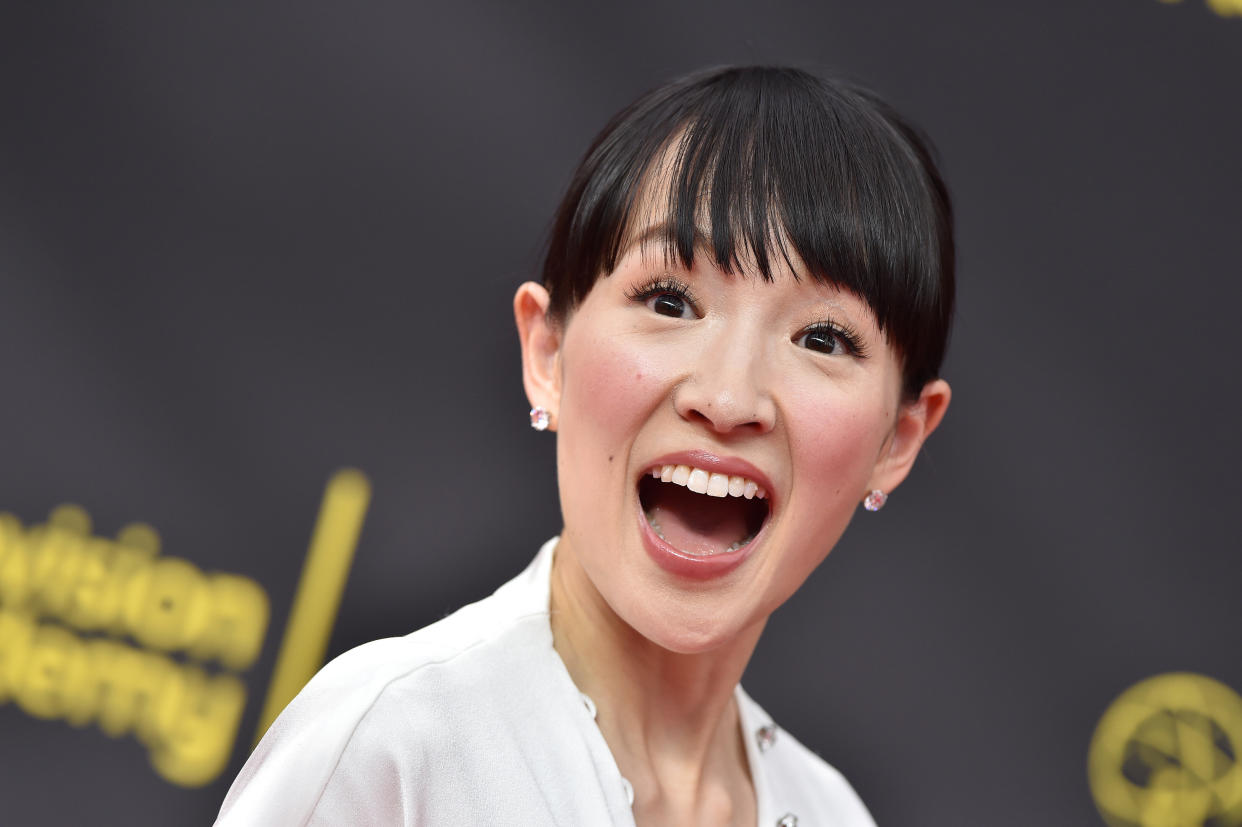 Marie Kondo has built an empire encouraging people to throw away their stuff. Now she wants you to buy... more stuff.&nbsp; (Photo: Axelle/Bauer-Griffin via Getty Images)