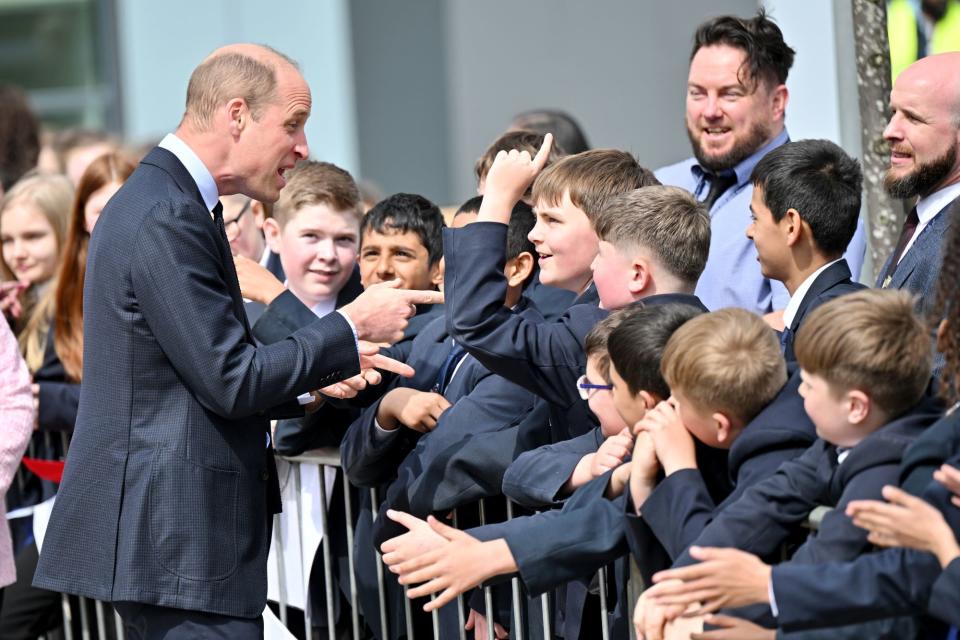 Prince william has a laugh amid kate health battle