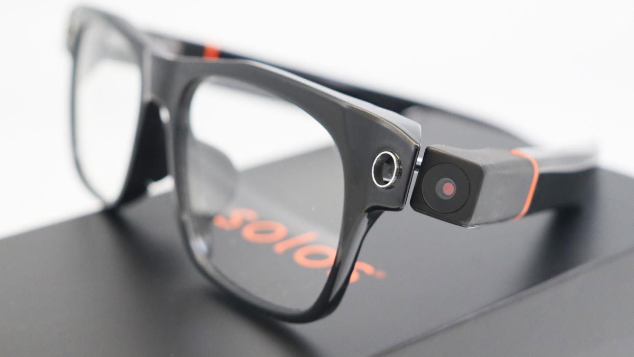  Solos AirGo Vision smart glasses. 