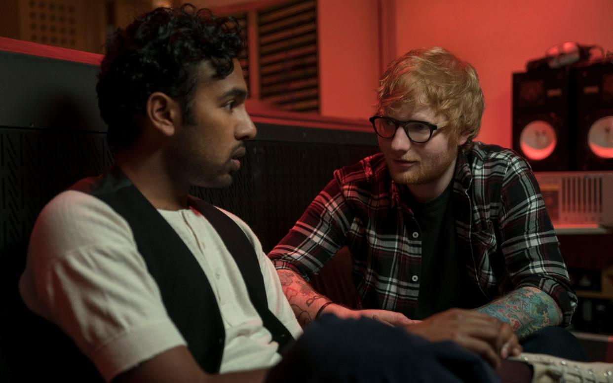 The film stars Himesh Patel and Ed Sheeran - AP