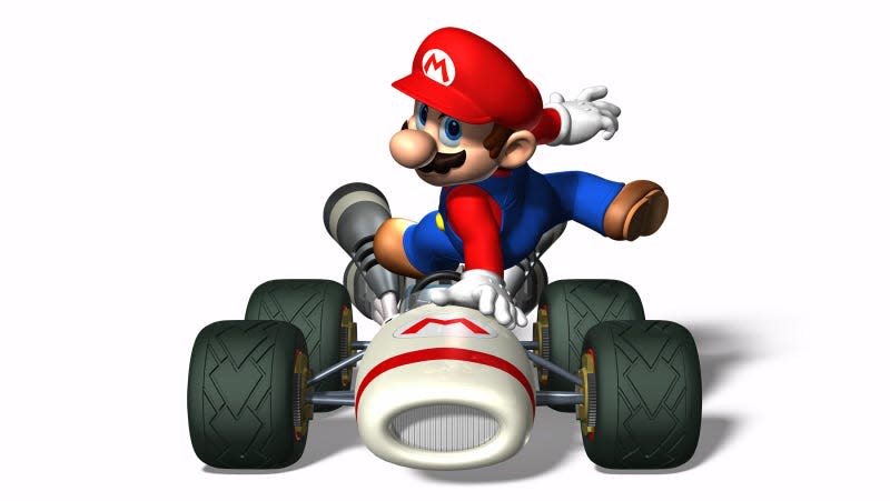 Render of B Dasher from Mario Kart DS cover