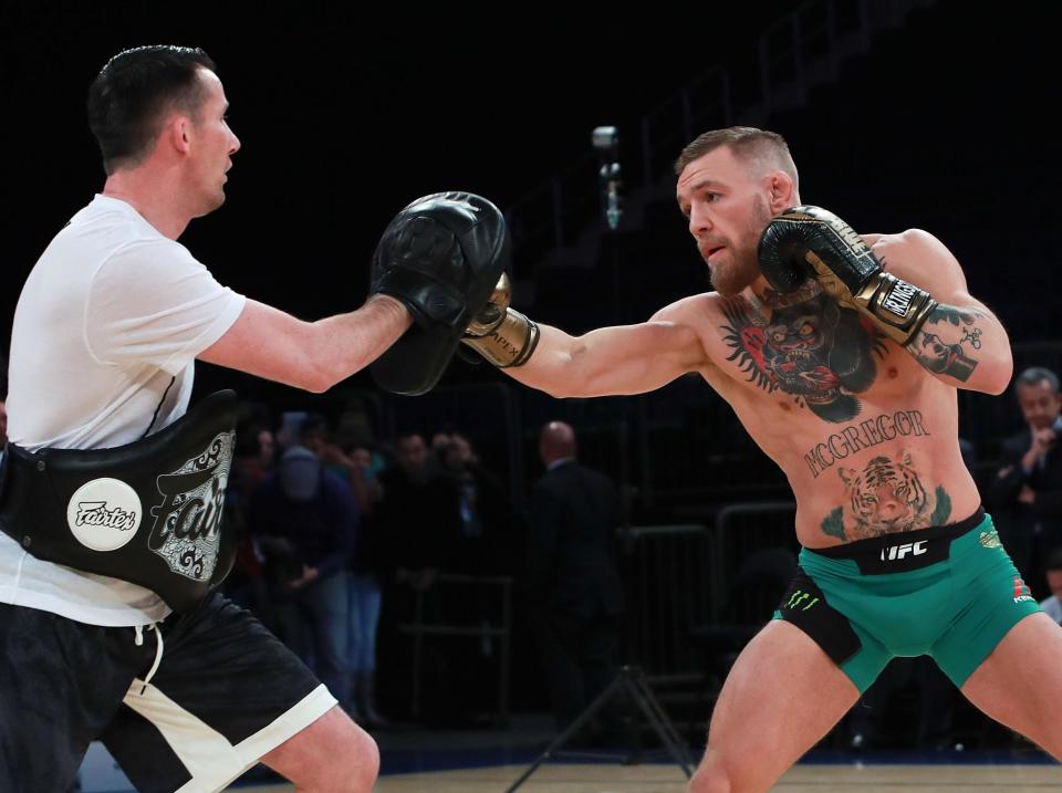 McGregor has never been involved in a professional boxing match before: Getty