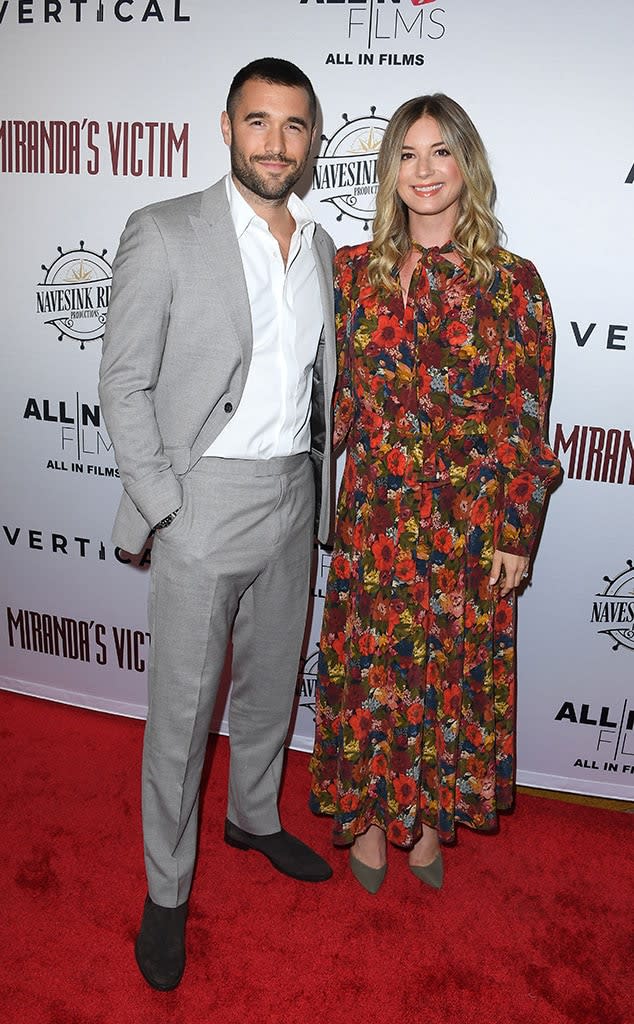 Emily VanCamp, Josh Bowman, Miranda's Victim Premiere, 2023