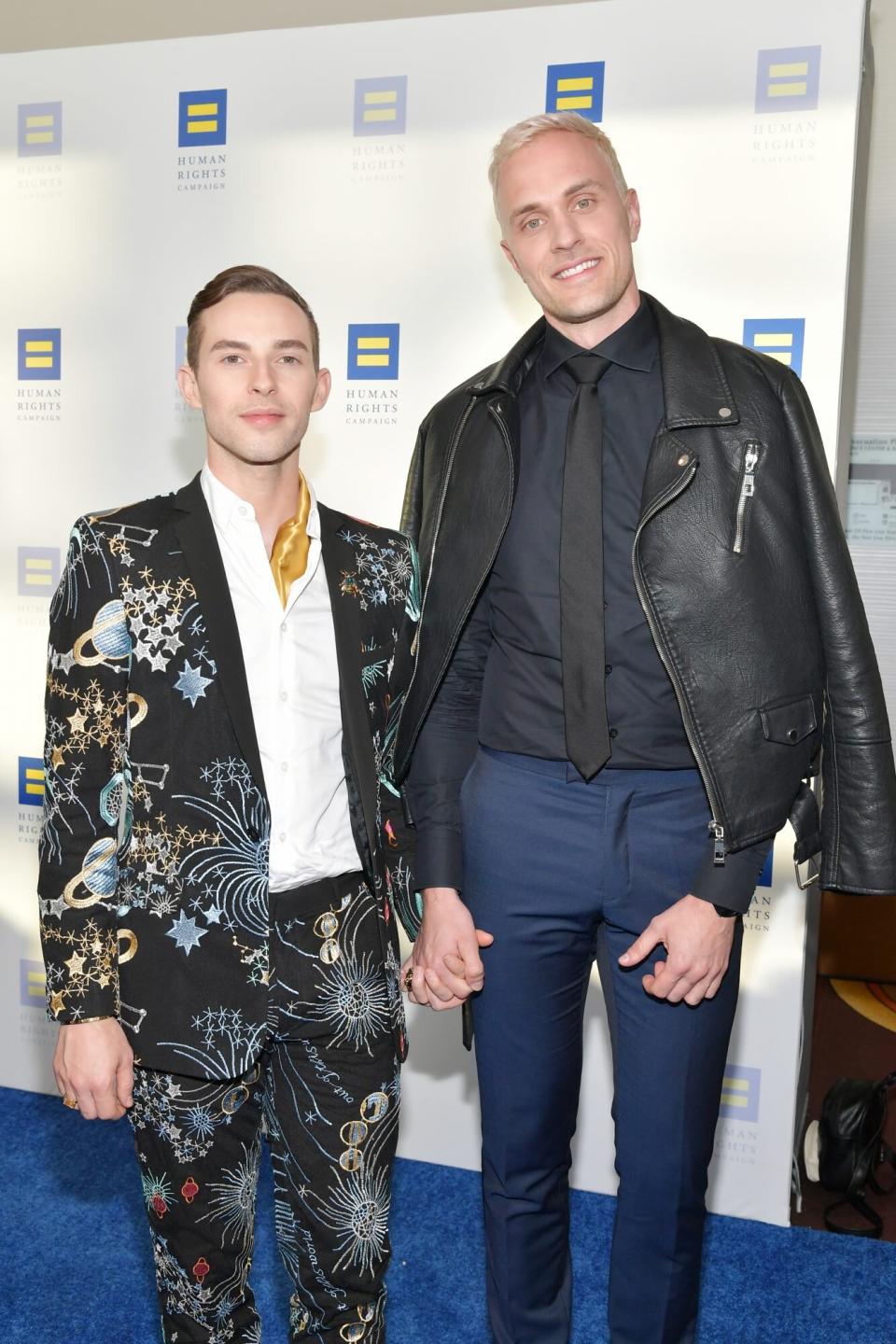 Adam Rippon and Jussi-Pekka Kajaala