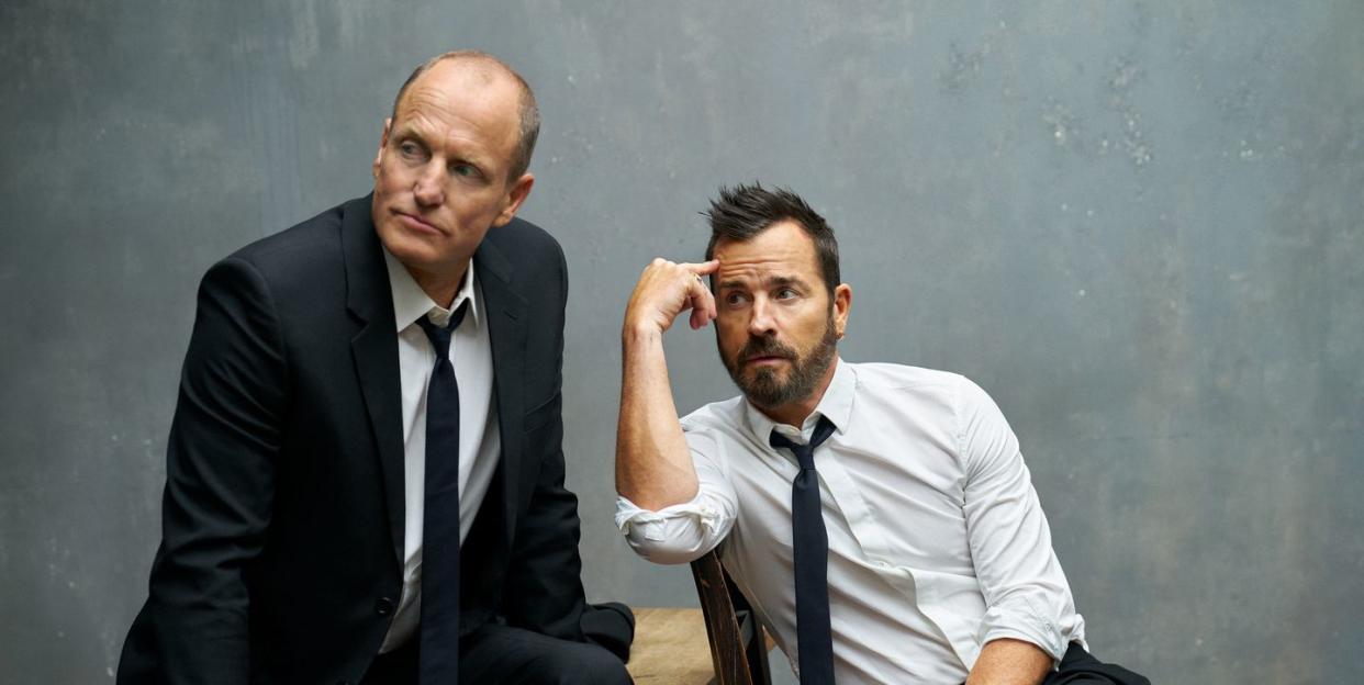 woody harrelson and justin theroux