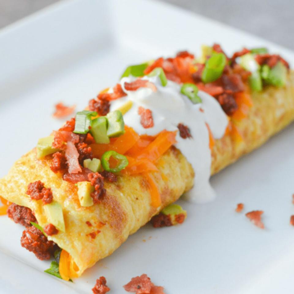 Keto Chorizo Omelet