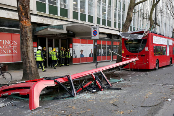 Passenger tells of shock as roof ripped off bus