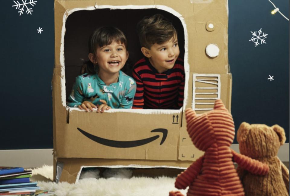 Amazon's holiday shopping marketing push is well underway. On Monday, it