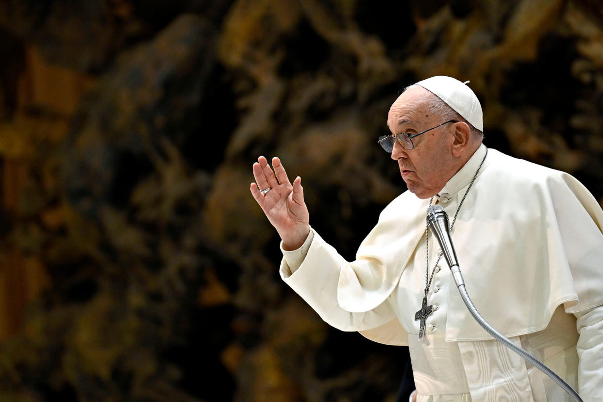 Pope Francis Vatican Media via Vatican Pool/Getty Images