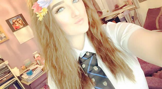 A teacher from Phoebe Connop's school said she would be remembered as a confident, warm and caring young woman. Photo: Facebook