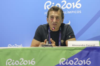 Alex Zanardi won two golds in London in 2012 (Getty). 