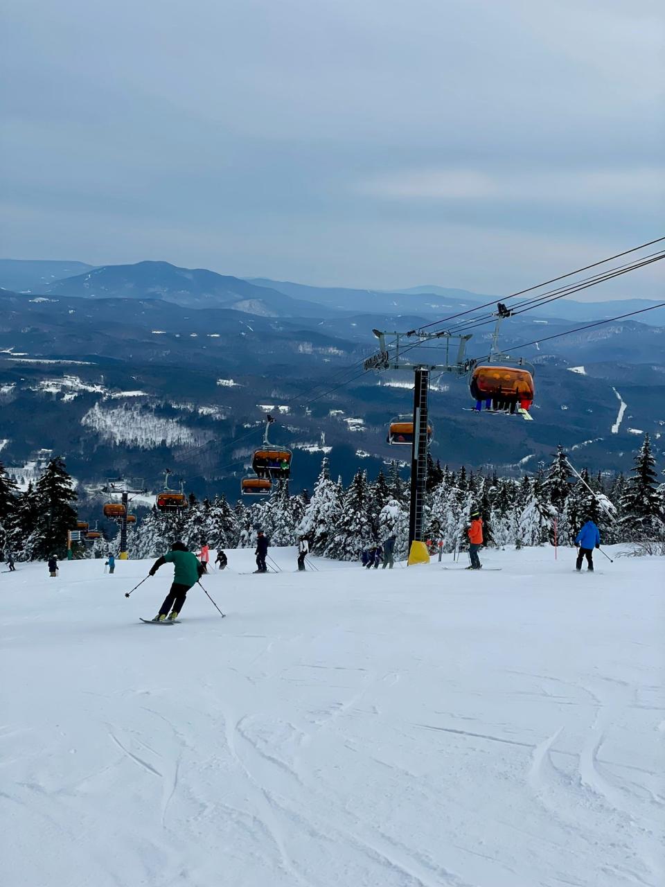The view from Okemo last weekend.