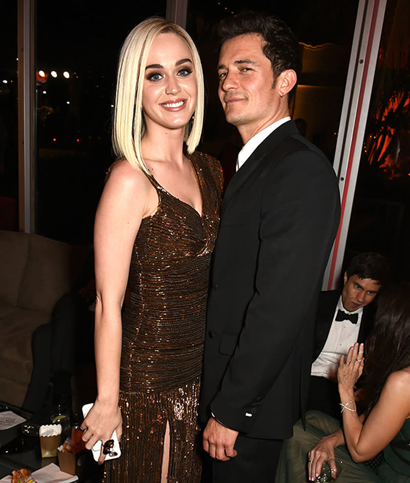 Katy Perry and Orlando Bloom