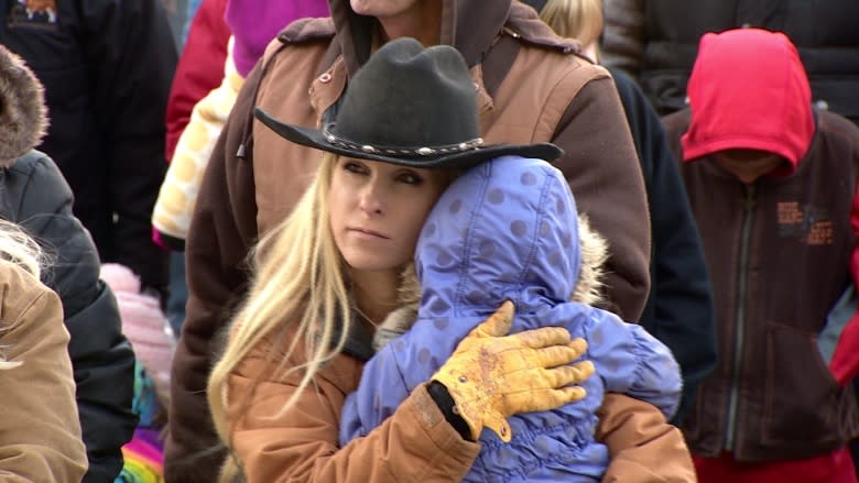 Farmers protest plan for mandatory WCB coverage at Alberta legislature