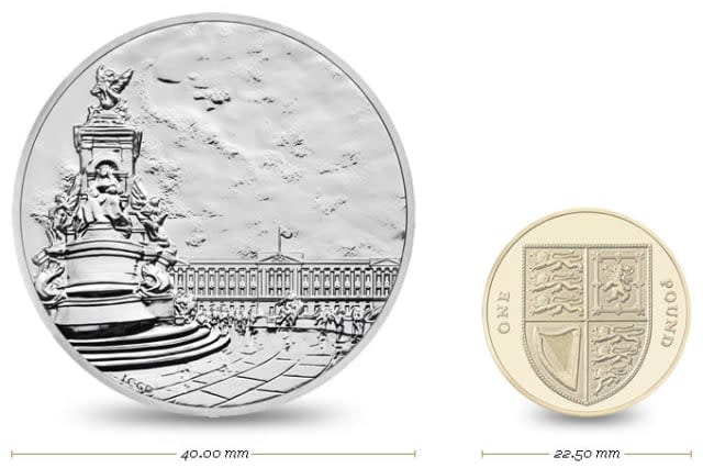 Royal Mint's £100 coin re-released after selling out