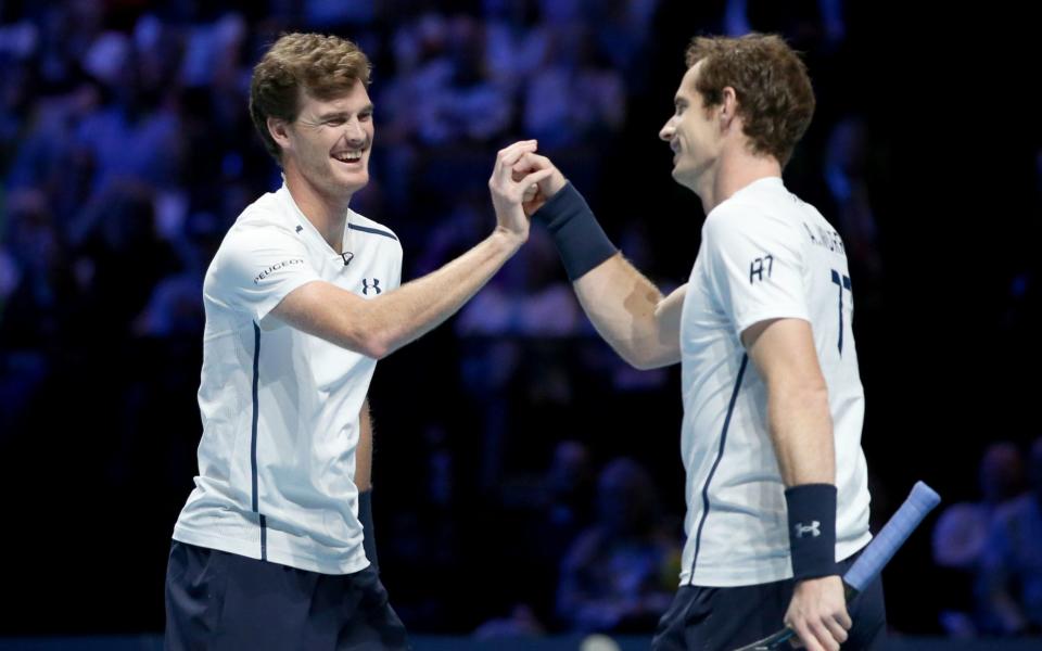 Andy Murray and Jamie Murray - PA