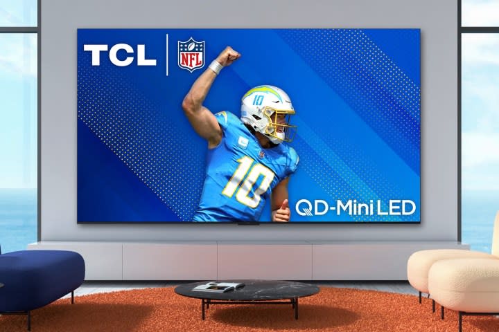 TCL 2024 QM8 98-inch QLED mini-LED TV.