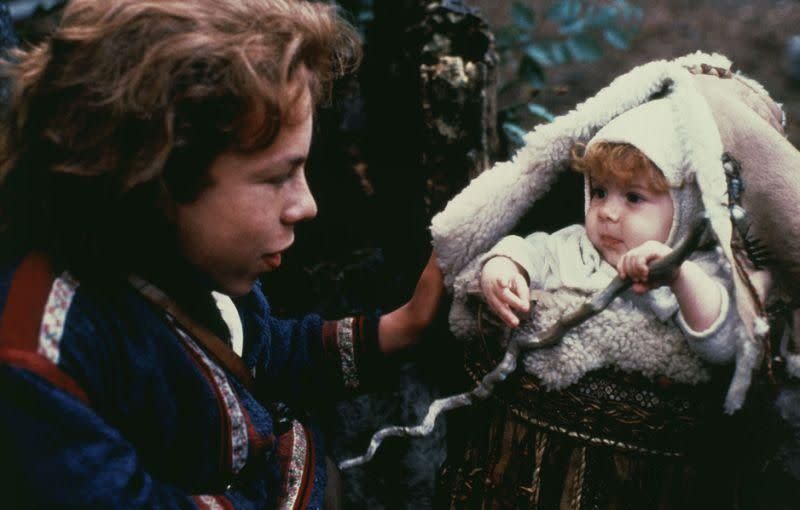 Rebecca Bearman shared the role of Elora Danan in ‘Willow’ at the age of 10 months. Lucasfilm/Kobal/REX/Shutterstock