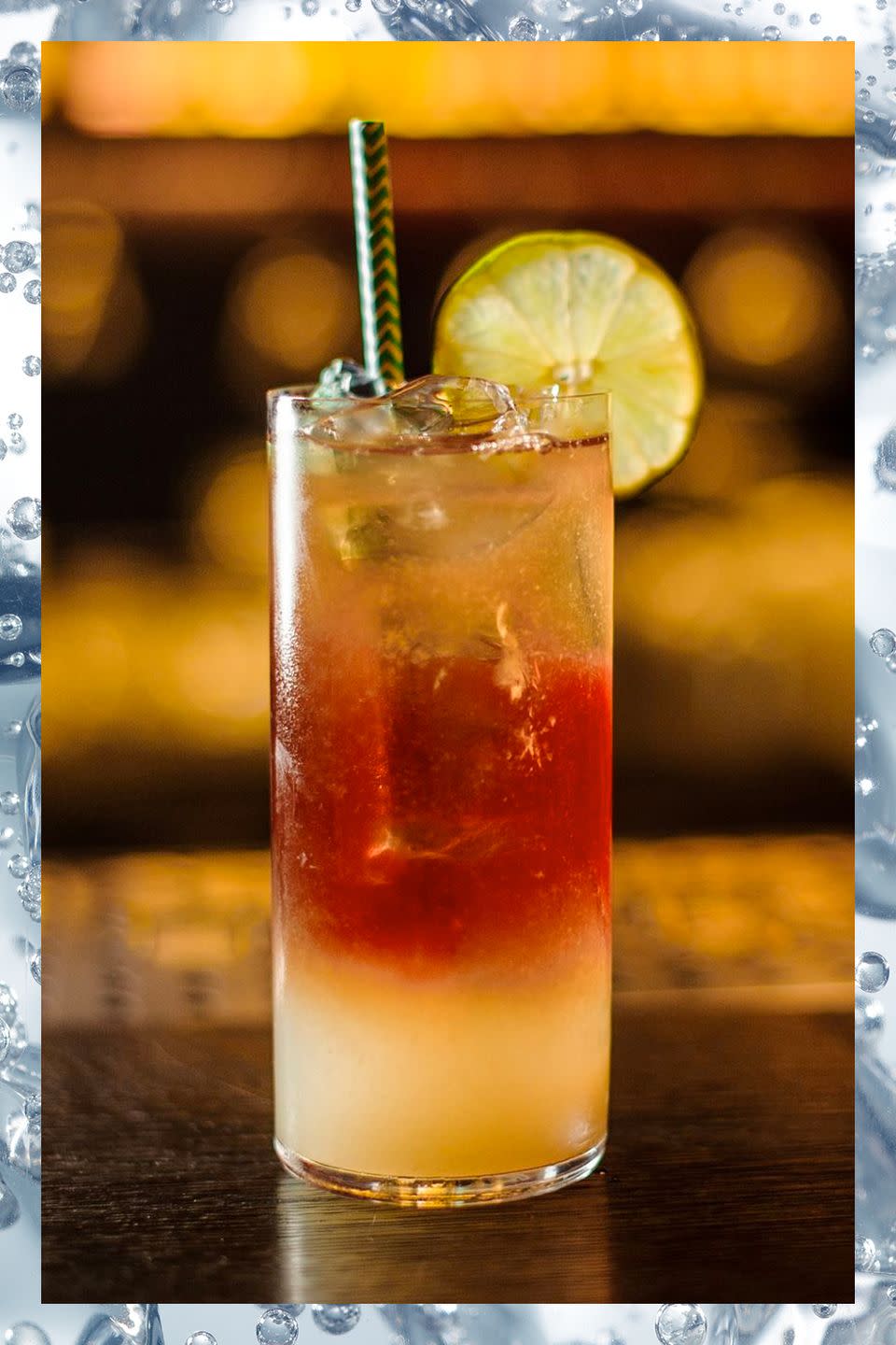 <p>The Dark 'n Stormy was created on Bermuda in the late 1800s when British sailors, already rum fans, took to brewing ginger beer and combined their two favorites into one tasty concoction. Traditionally the cocktail is made exclusively with Bermuda-native Gosling’s Black Seal Rum. </p><p>- 1.5 oz Gosling’s Black Seal Rum<br>- Ginger beer to top</p><p><em>Fill a highball glass with ice and add rum and ginger beer. Garnish with lime. </em></p>