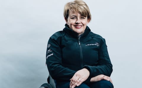 Laureus Academy Member, Tanni Grey-Thompson during a portrait session prior to the 2019 Laureus World Sports Awards - Credit: Getty Images Europe&nbsp;