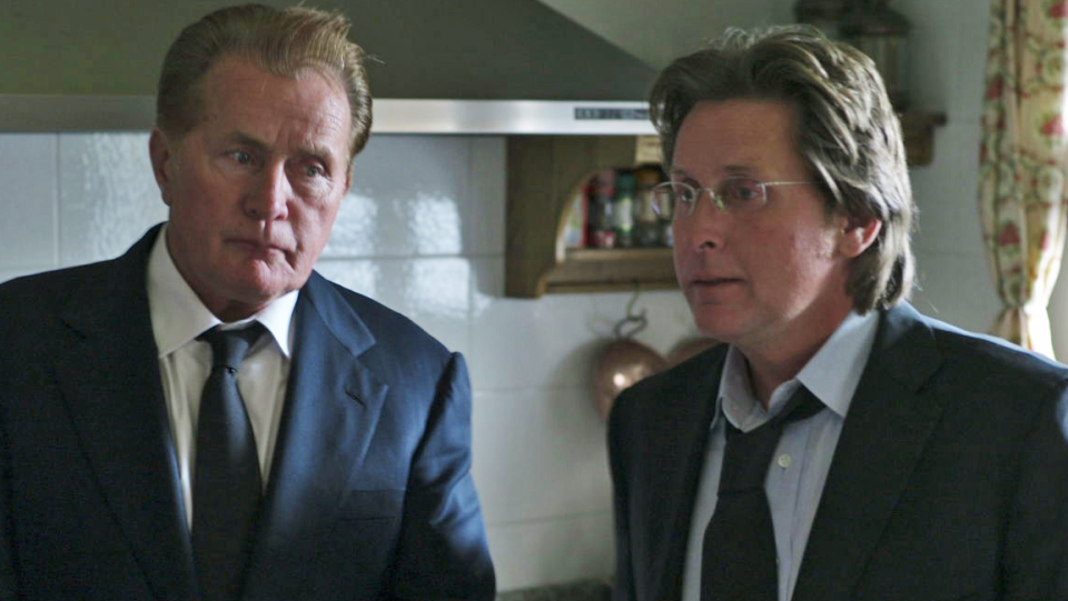 Martin Sheen and Emilio Estevez in The Way. (Icon Entertainment)