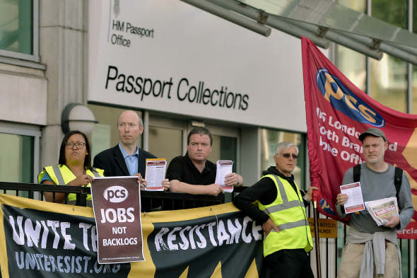 Passport workers set to strike