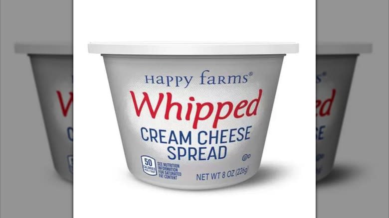 Happy Farms whipped cream cheese