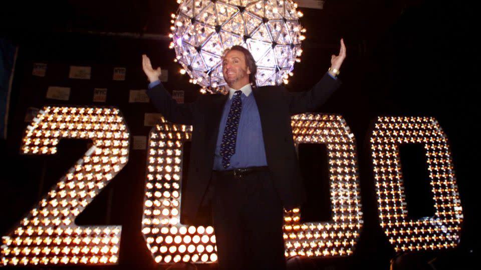 For the millennium, the Times Square ball got a new look, with a crystal design from Waterford Crystal and lighting from Philips. - Kathy Willens/AP