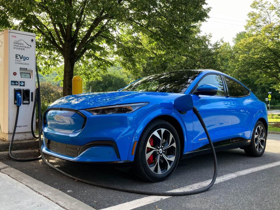 2021 Ford Mustang Mach-E.