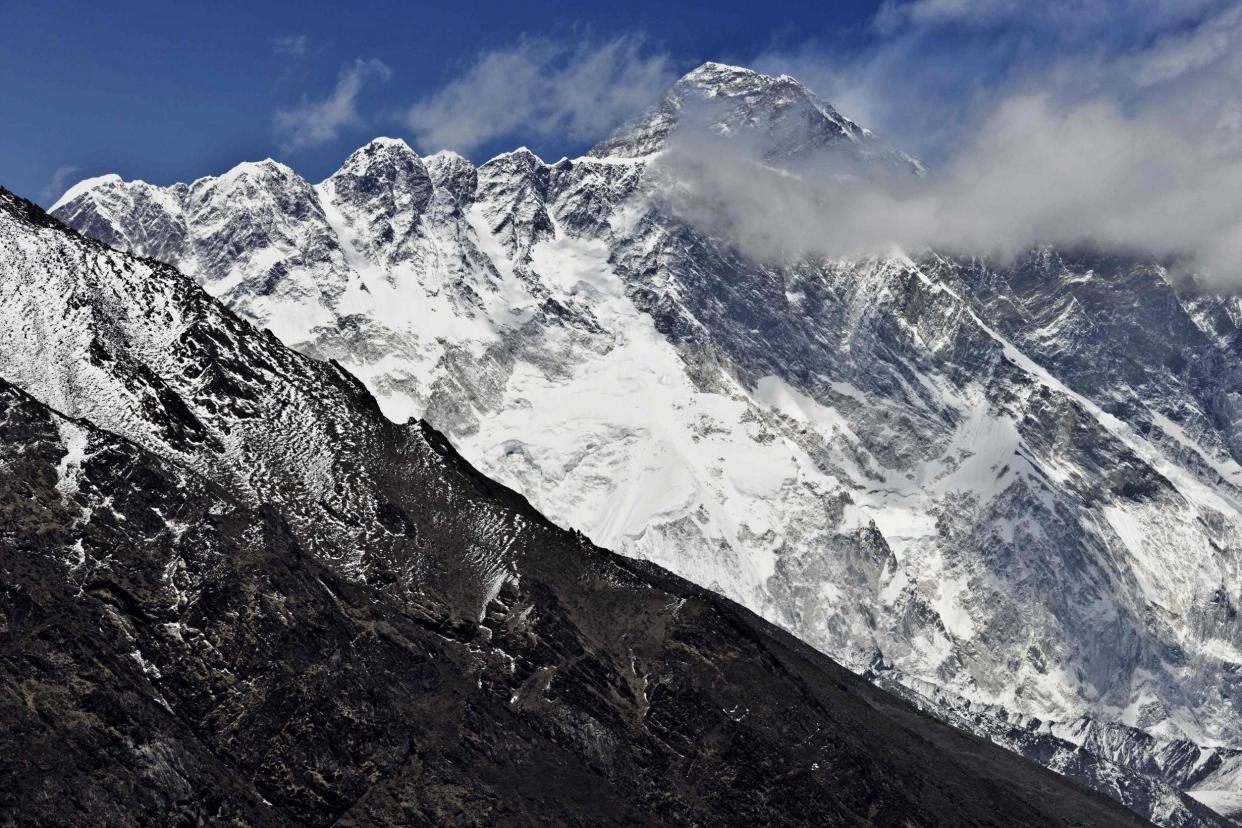 Dangerous: Five people have now died on Everest during the current spring climbing season: AFP/Getty Images