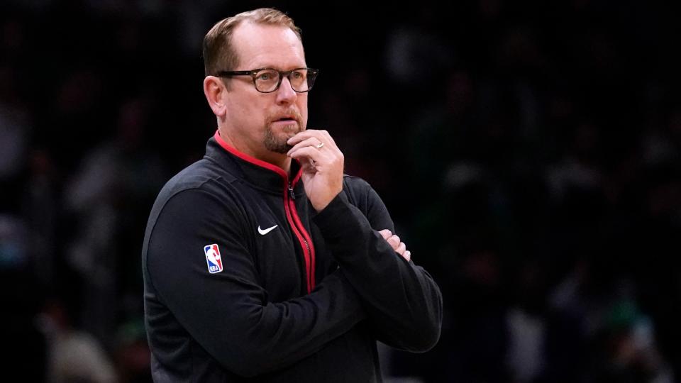 Nick Nurse is out as head coach of the Raptors after five seasons. (Canadian Press)