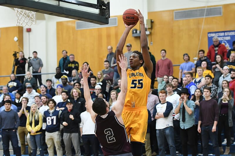 Carleton College's Freddie Gillespie is hoping to someday become a contributor at Baylor. (picture via Freddie Gillespie)